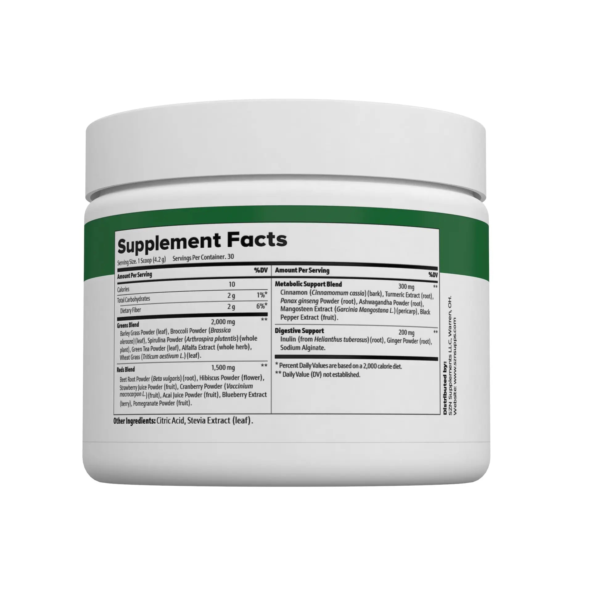 SZN Greens SZN Supplements