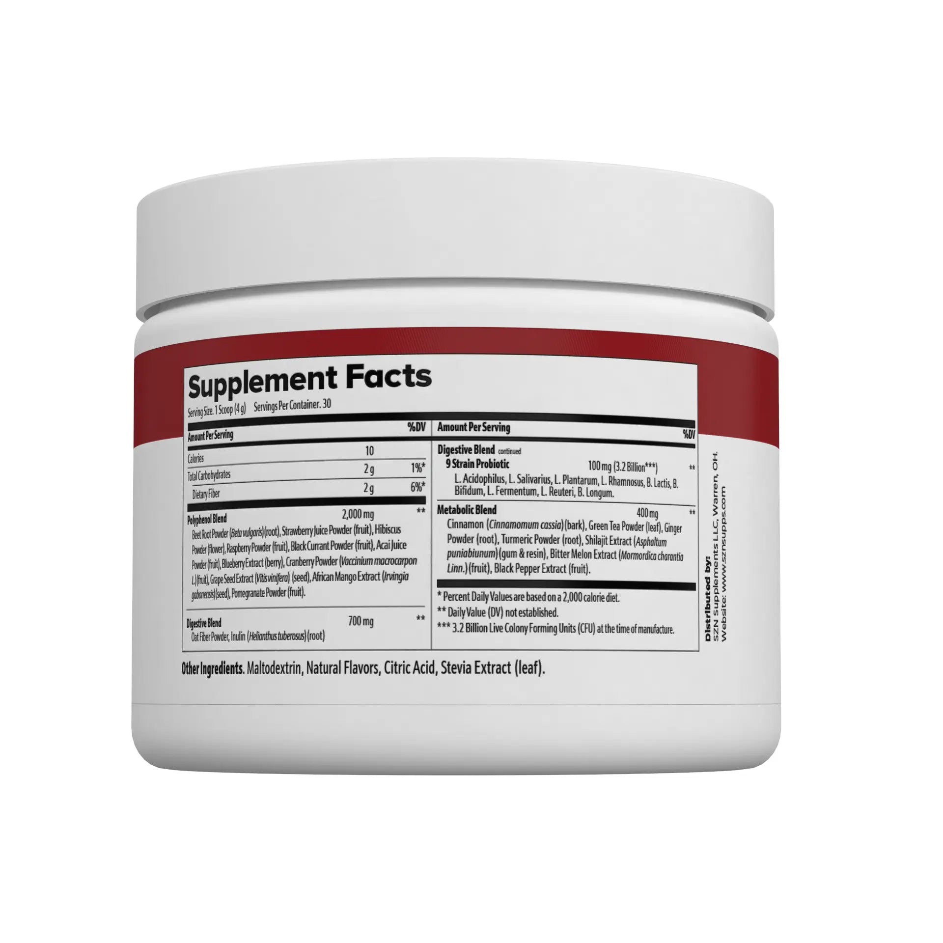 SZN Reds SZN Supplements