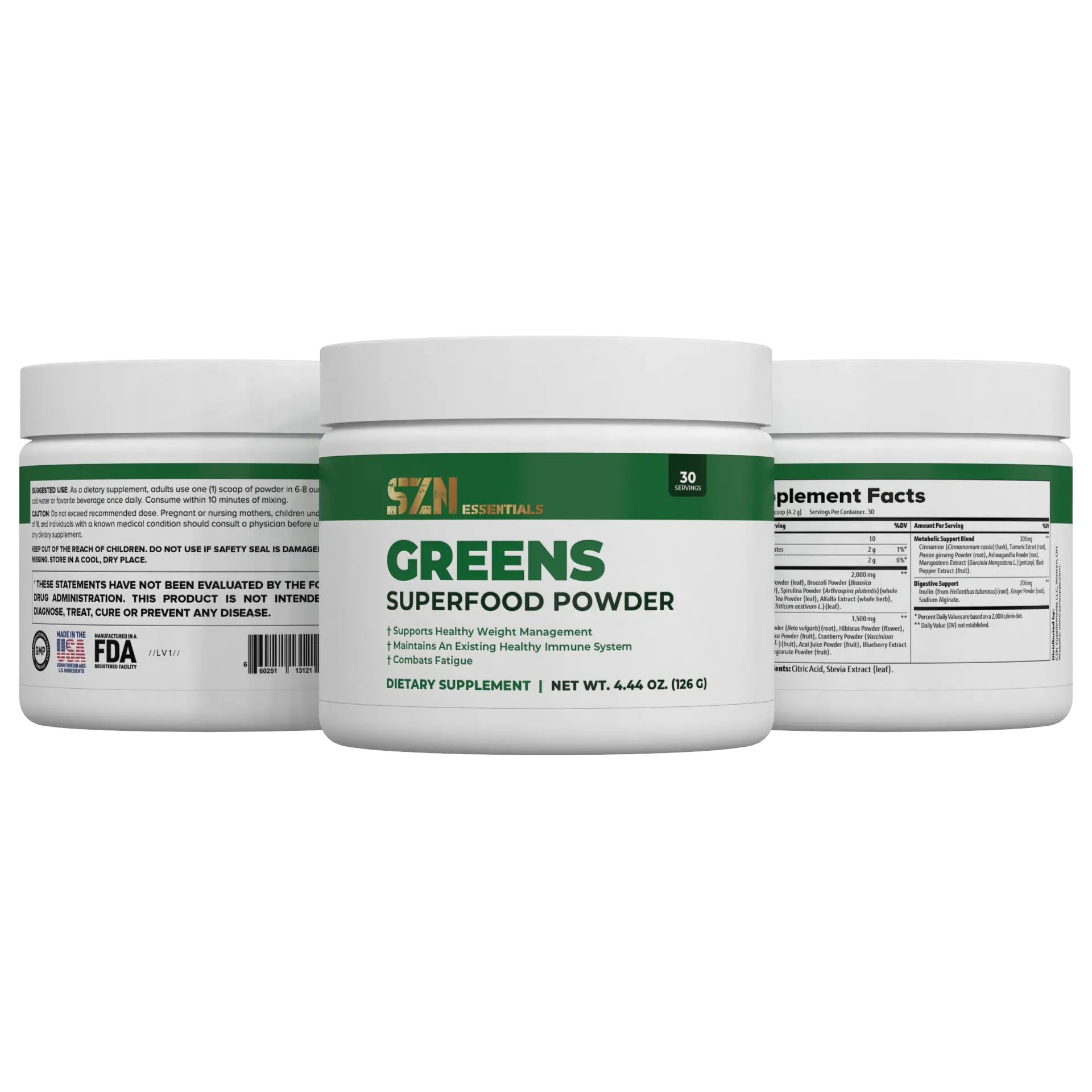 SZN Greens SZN Supplements