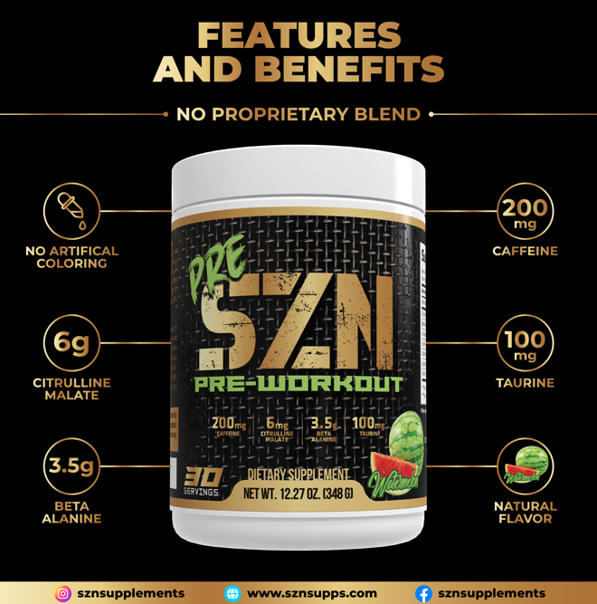 What is PreSZN Pre-Workout